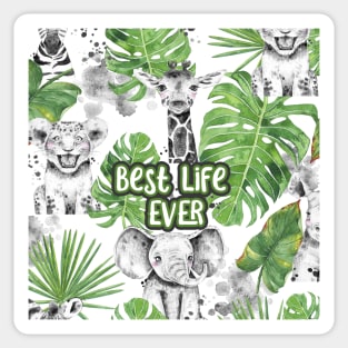 Best Life Ever Paradise Sticker